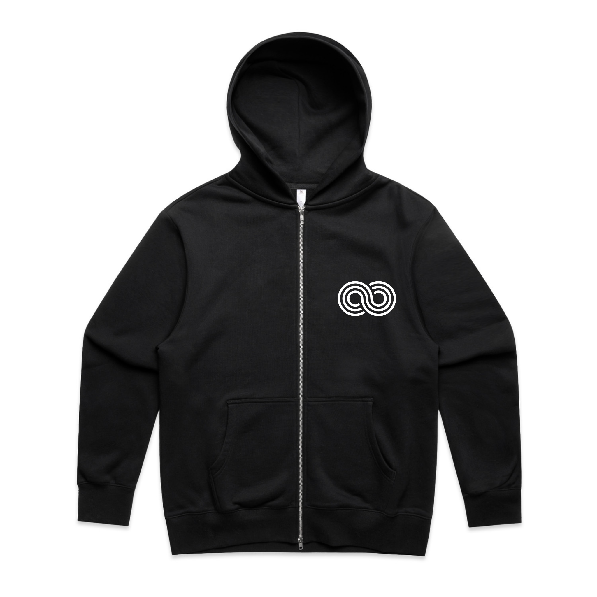 Zip Hoodie - AS Colour Heavy Zip Hood