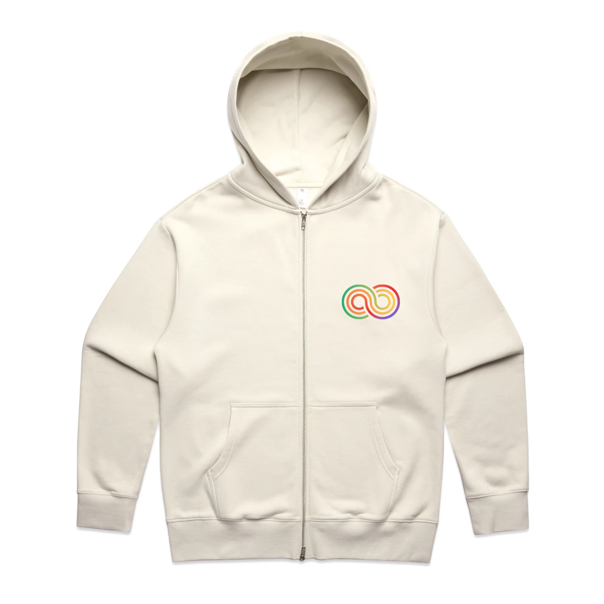Zip Hoodie - AS Colour Heavy Zip Hood